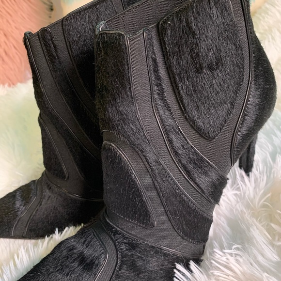 Balenciaga Heel Pointed Toe Ankle Boots Size 36 - Picture 2 of 5